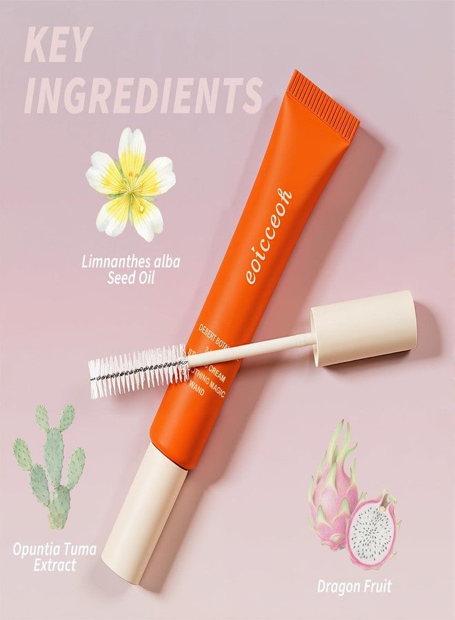 EOICCEOH Flyaway Taming Wand & 3-in-1 Hair Cactus Fruit Styling Cream – Tame Flyaways, Smooth Frizz, Sleek Finish, Edge Styling, Lightweight, Travel Size Styling Stick, 0.6 oz, 2-Pack - Image 4